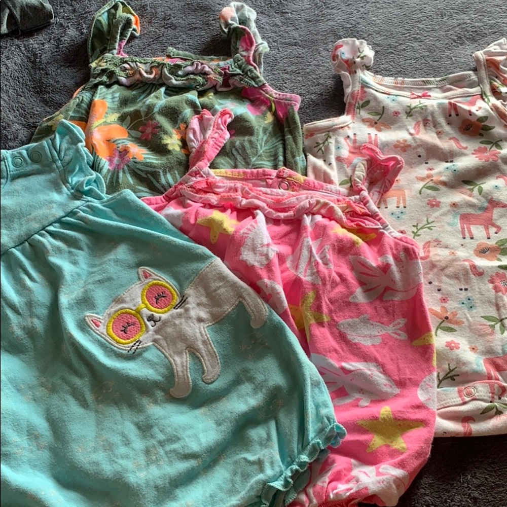 girl’s tank-onesie / bodysuit - Picture 1 of 6